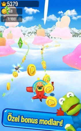 Pororo Penguin Run 1.1.0 Para ve Elmas Hileli Mod Apk indir
