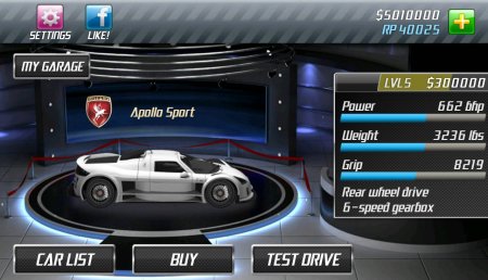 Drag Racing 4.3.5 Para ve Rp Hileli Mod Apk indir
