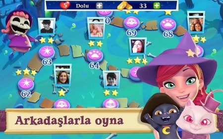 Bubble Witch 2 Saga 1.106.0.4 Sonsuz Güçlendirici ve Can Hileli Apk indir