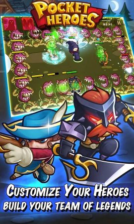 Pocket Heroes 2.0.5 Para Hileli Mod Apk indir