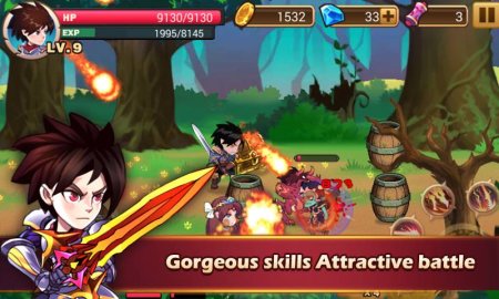 Brave Fighter 1.1.0 Elmas Hileli Apk indir
