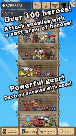 Tower Of Hero 1.4.6 Sınırsız Para Hileli Mod Apk indir