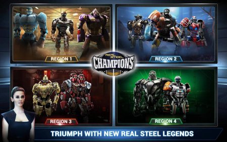 Real Steel Champions 59.59.116 Para Hileli Mod Apk indir