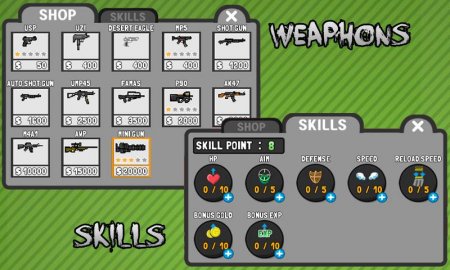 Stickman And Gun 2.1.6 Para Hileli Mod Apk indir