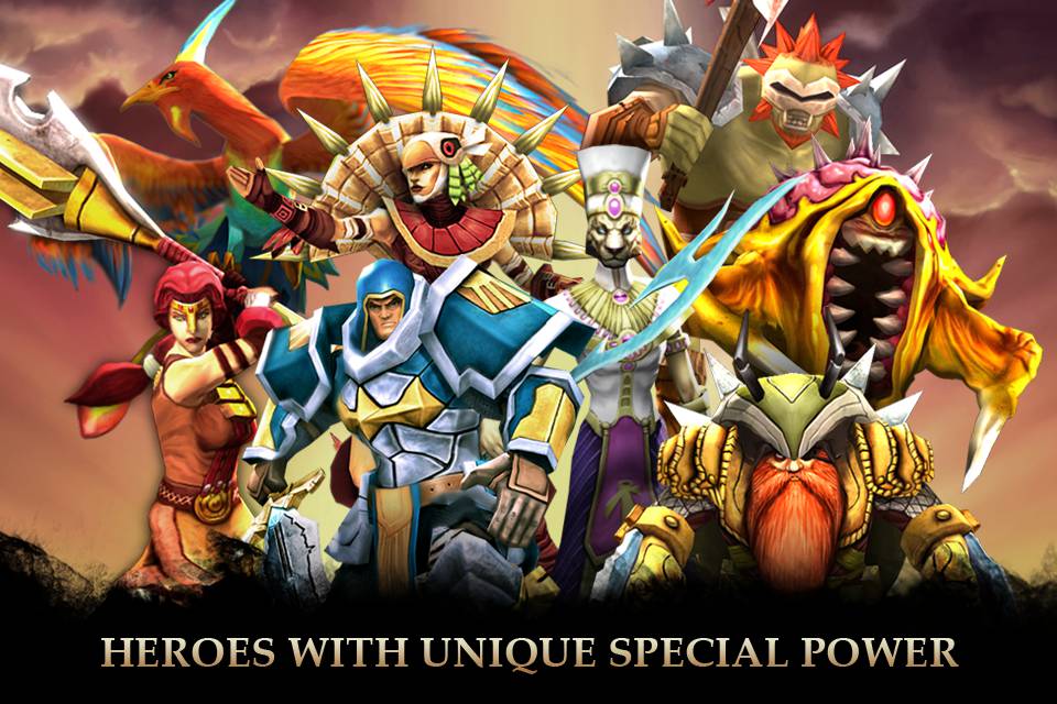 download legendary heroes mod apk