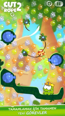 Cut the Rope 2 1.34.0 Para Hileli Mod Apk indir