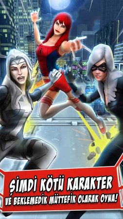 Spider-Man Unlimited v1.17.1b Enerji ve Level Hileli Mega Mod Apk indir