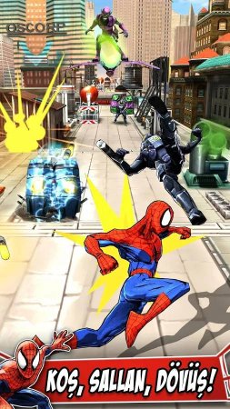 Spider-Man Unlimited v1.17.1b Enerji ve Level Hileli Mega Mod Apk indir