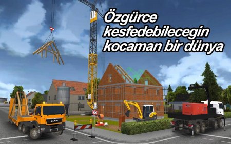 İnşaat Sim 2014 1.12 Para Hileli Mod Apk indir