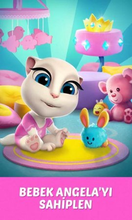 Benim Konuşan Angela'm 7.5.2.6654 Para ve Elmas Hileli Mod Apk indir