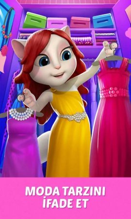 Benim Konuşan Angela'm 7.5.2.6654 Para ve Elmas Hileli Mod Apk indir