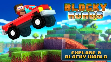 Blocky Roads 1.3.7 Kilitler Açık ve Para Hileli Mod Apk indir