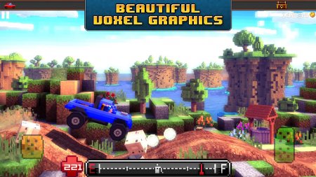 Blocky Roads 1.3.7 Kilitler Açık ve Para Hileli Mod Apk indir