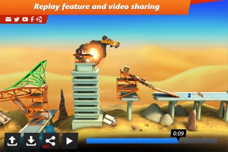 Bridge Constructor Stunts 11.1 Kilitler Açık Hileli Mod Apk indir