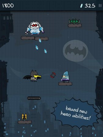 Doodle Jump DC Super Heroes 1.3.0 Para Hileli Mod Apk indir