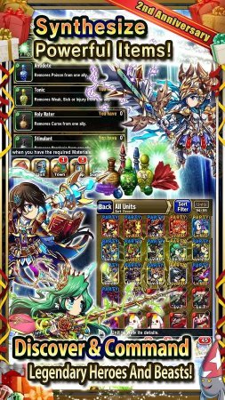 Brave Frontier 1.6.0 Güçsüz Canavarlar Hileli Mod Apk indir