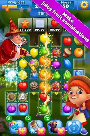 Fruit Land Match3 Adventure 1.9.4 Hamle ve Para Hileli Mod Apk indir