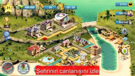 City Island 4: Sim İş Adamı 3.1.2 Para Hileli Mod Apk indir