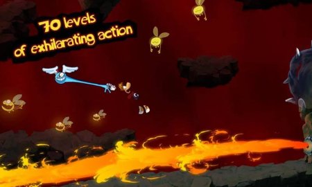 Rayman Jungle Run 2.4.3 Tüm Bölümler Açık Hileli Mod Apk indir