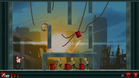 Stupid Zombies 2 1.5.2 Mermi ve Bölümler Açık Hileli Mod Apk indir