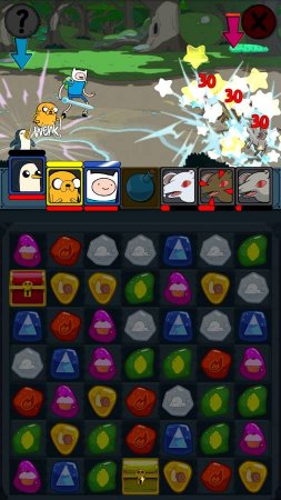 Adventure Time Puzzle Quest 1.95 Sonsuz Para ve Hasar Hileli Mod Apk indir