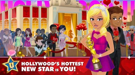 Hollywood U: Rising Stars 3.7.0 Para ve Elmas Hileli Mod Apk indir