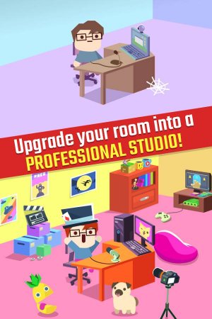 Vlogger Go Viral - Clicker 2.43.36 Kristal Hileli Mod Apk indir