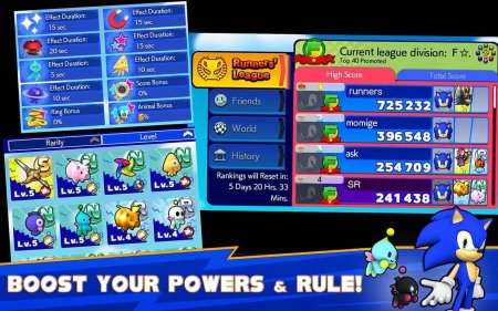 Sonic Runners 2.0.3 Para Hileli Mod Apk indir