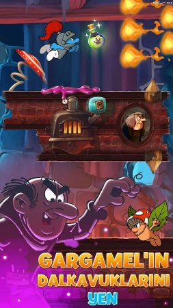 Şirinler Epic Run 1.4.1 Para Hileli Mod Apk indir