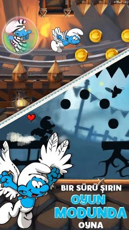 Şirinler Epic Run 1.4.1 Para Hileli Mod Apk indir