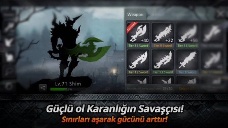 Karanlık Kılıç 2.3.3 Para Hileli Mod Apk indir