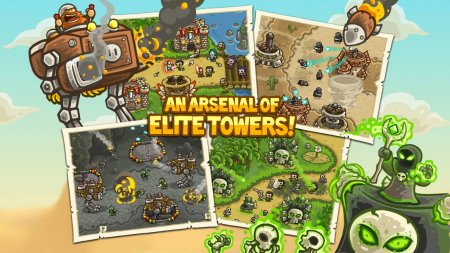 Kingdom Rush Frontiers 6.1.13 Kilitler Açık Hileli Mod Apk indir