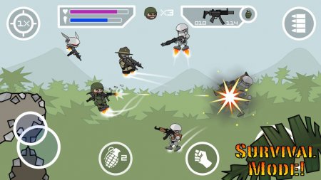 Doodle Army 2 : Mini Militia 5.4.2 Kilitler Açık Hileli Mod Apk indir