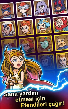 He-Man Tappers of Grayskull 1.0.5 Sonsuz Kristal Hileli Mod Apk indir