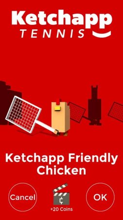 Ketchapp Tennis 1.0 Kilitler Açık Hileli Mod Apk indir