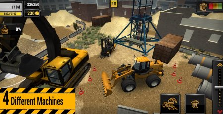 Construction Machines 2016 1.11 Para Hileli Mod Apk indir