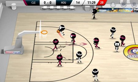 Stickman Basketball 2017 1.1.1 Kilitler Açık Hileli Mod Apk indir