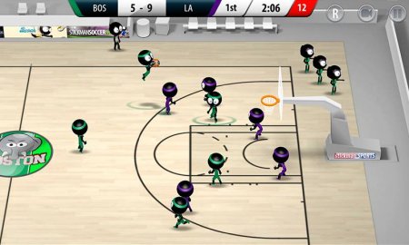 Stickman Basketball 2017 1.1.1 Kilitler Açık Hileli Mod Apk indir