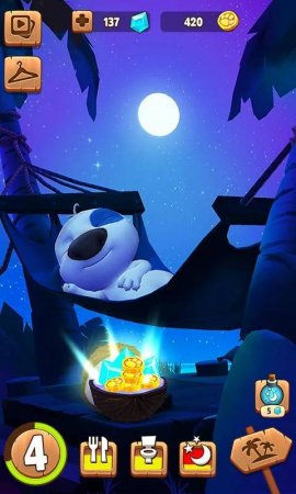 Benim Konuşan Hank'im 3.1.0.31413 Altın ve Kristal Hileli Mod Apk indir