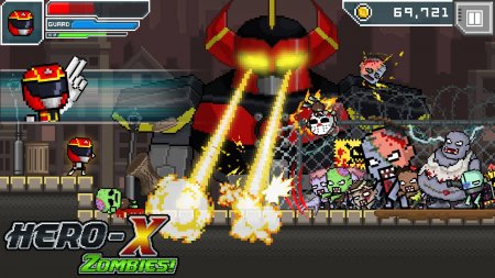 HERO-X: ZOMBIES! 1.0.0 Altın ve Elmas Hileli Mod Apk indir