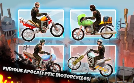 Mad Road: Apocalypse Moto Race 1.0 Para Hileli Mod Apk indir