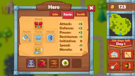 Heroes 2: The Undead King 1.04 Para Hileli Mod Apk indir