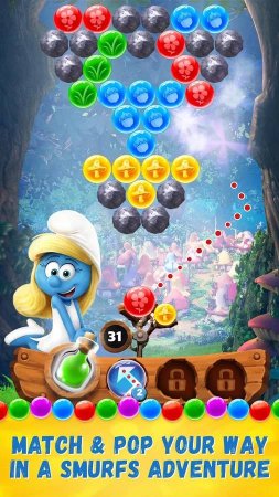 Smurfs Bubble Story 1.0.1768 Para Hileli Mod Apk indir