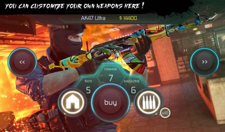 Counter Terrorist 2-Gun Strike 1.05 Para Hileli Mod Apk indir