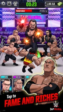 WWE Tap Mania 1.3 Yüksek Hasar Hileli Mod Apk indir