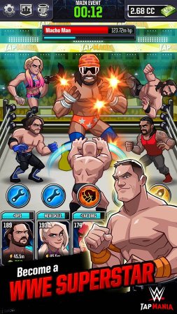 WWE Tap Mania 1.3 Yüksek Hasar Hileli Mod Apk indir