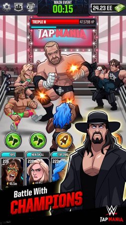 WWE Tap Mania 1.3 Yüksek Hasar Hileli Mod Apk indir