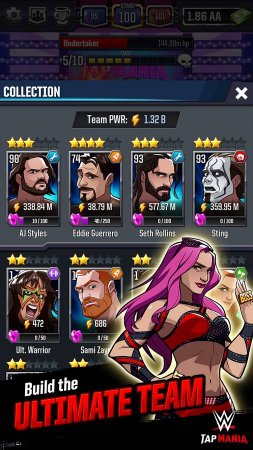 WWE Tap Mania 1.3 Yüksek Hasar Hileli Mod Apk indir