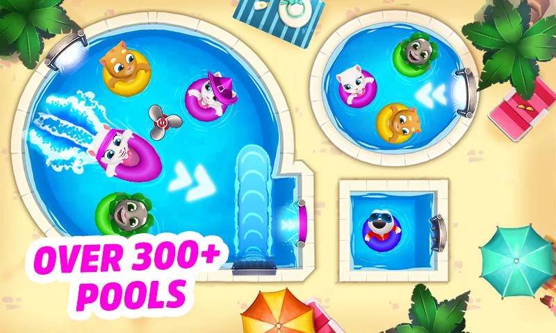 Игра бассейн тома. Talking Tom Pool. Tom Pool том. Бассейн говорящего Тома версия взломанная.