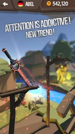 Flip Knife 3D 1.0.1 Para Hileli Mod Apk indir